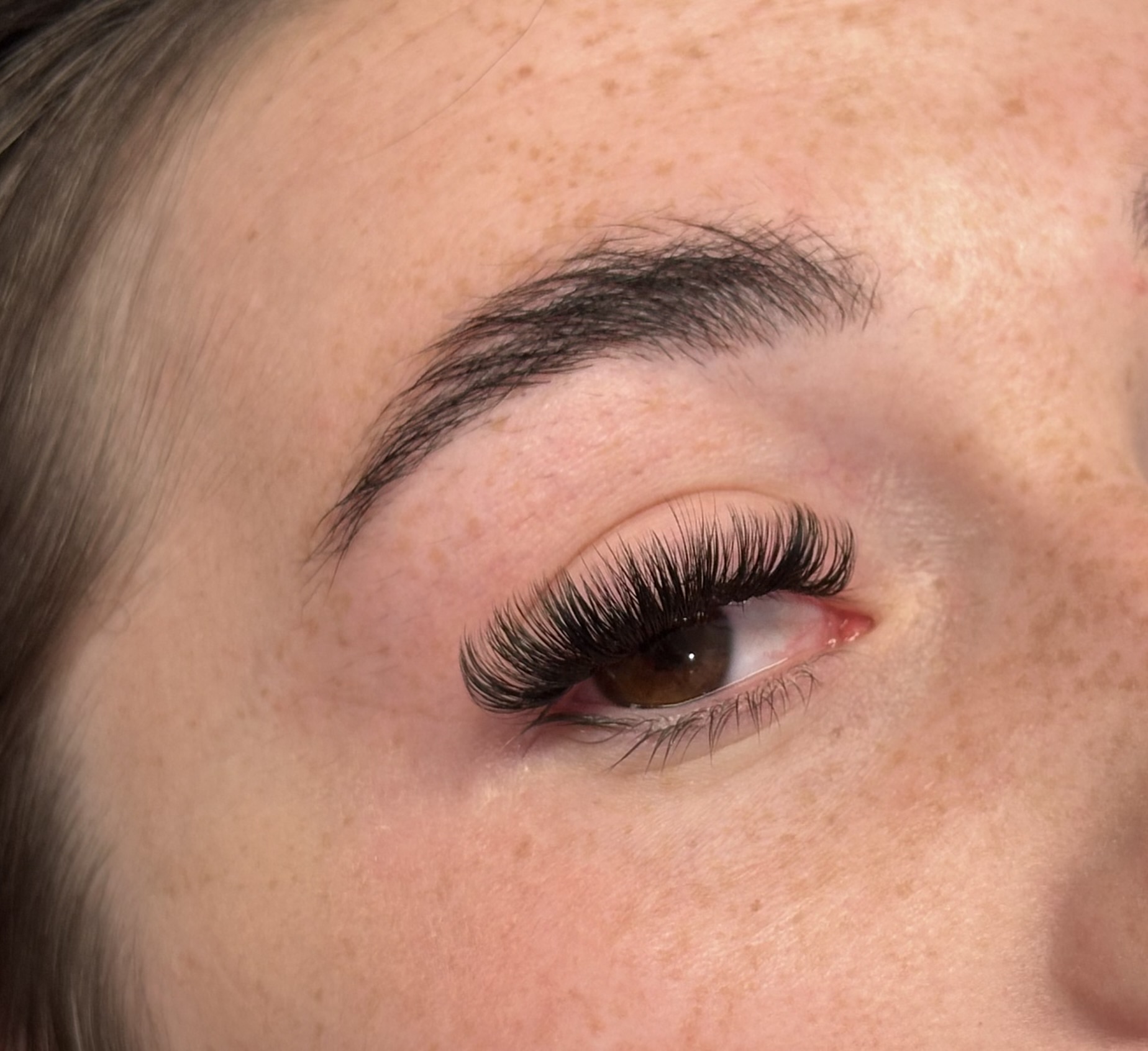 After Volume Lash Extensions