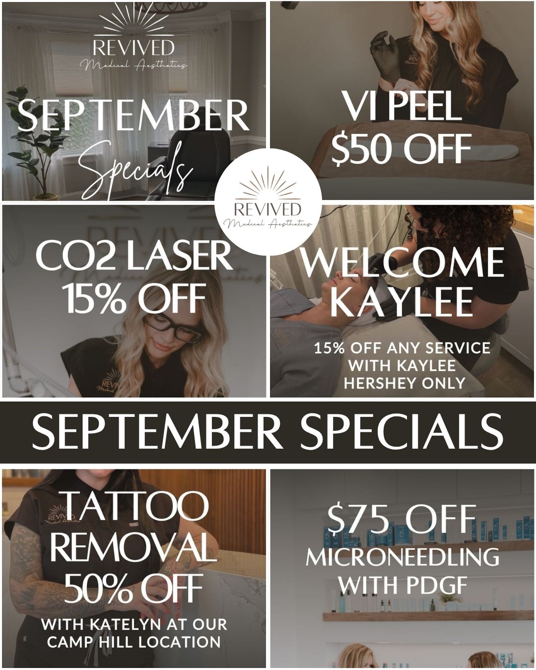 September 2026 monthly specials